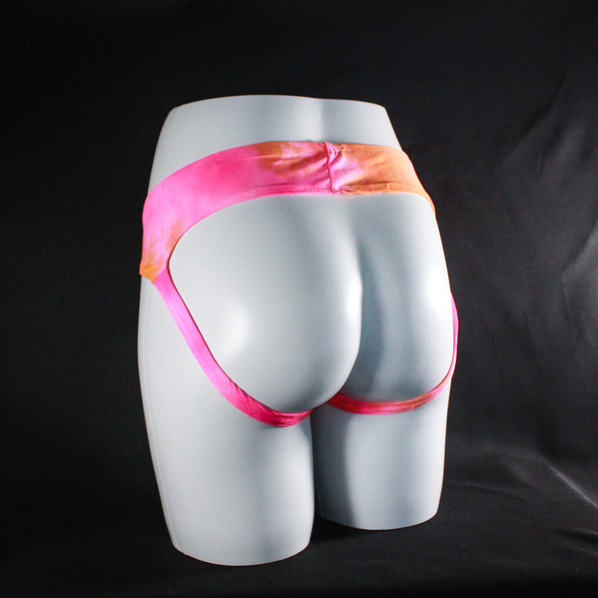 Women's Pink Tie-Dye Jockstrap