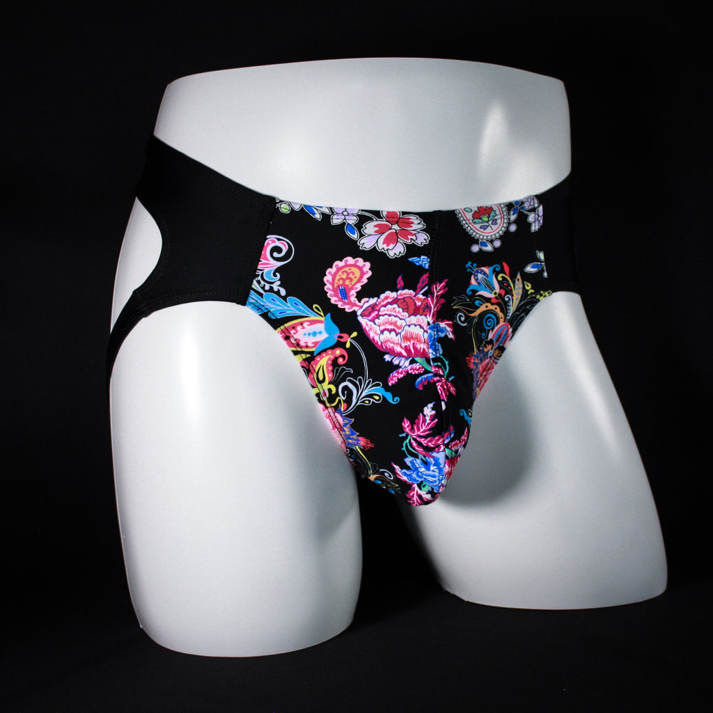 Men's Pink Paisley Jockstrap