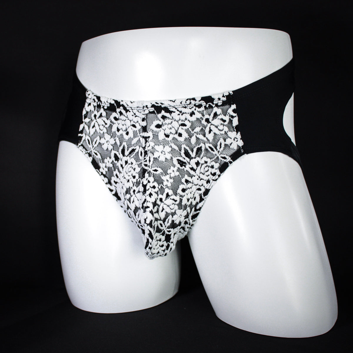 Floral Lace Jockstrap