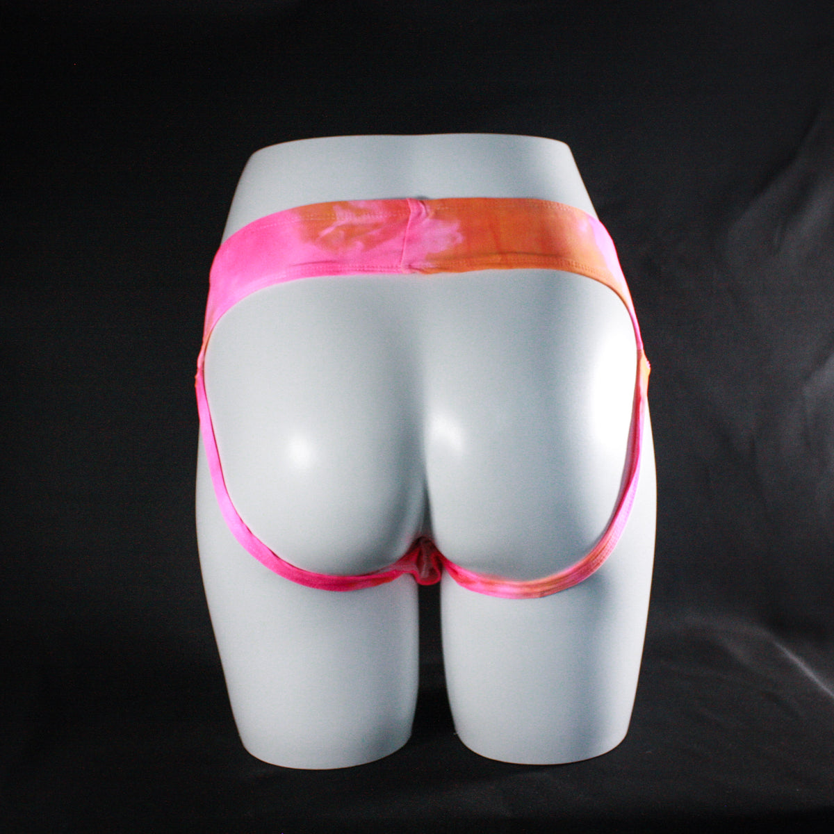 Women's Pink Tie-Dye Jockstrap