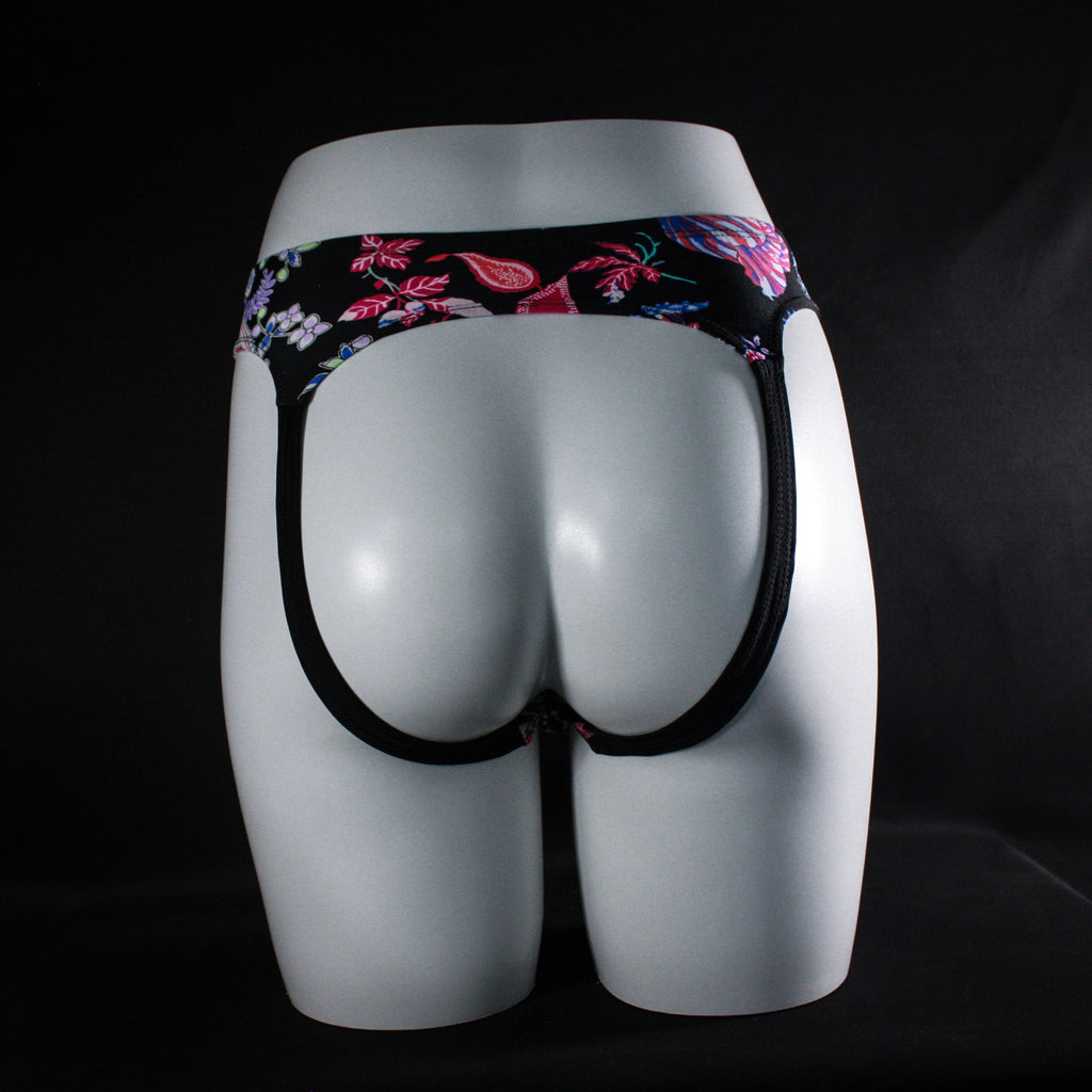 Women's Pink Paisley Jockstrap