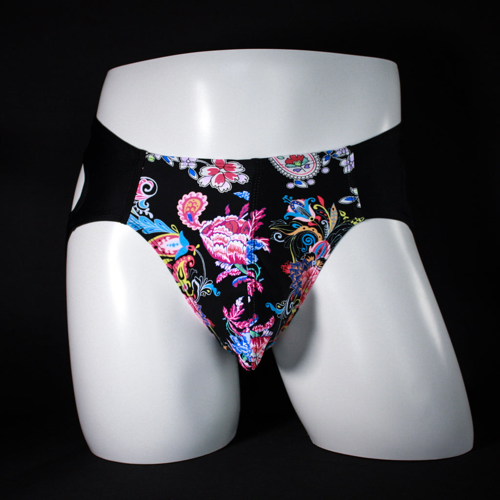 Men's Pink Paisley Jockstrap