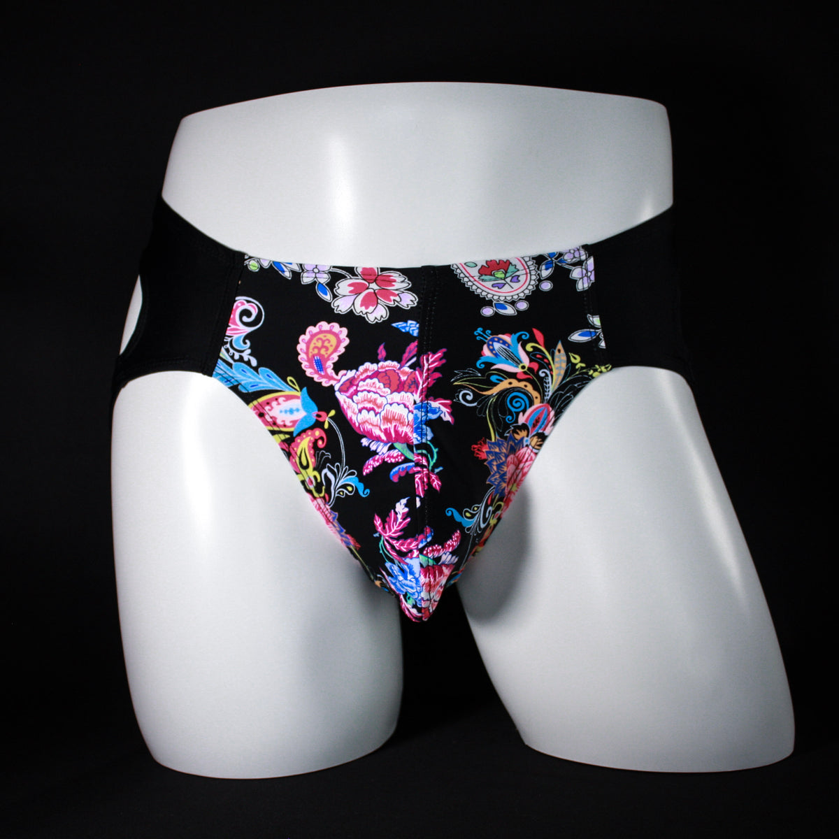 Men's Pink Paisley Jockstrap