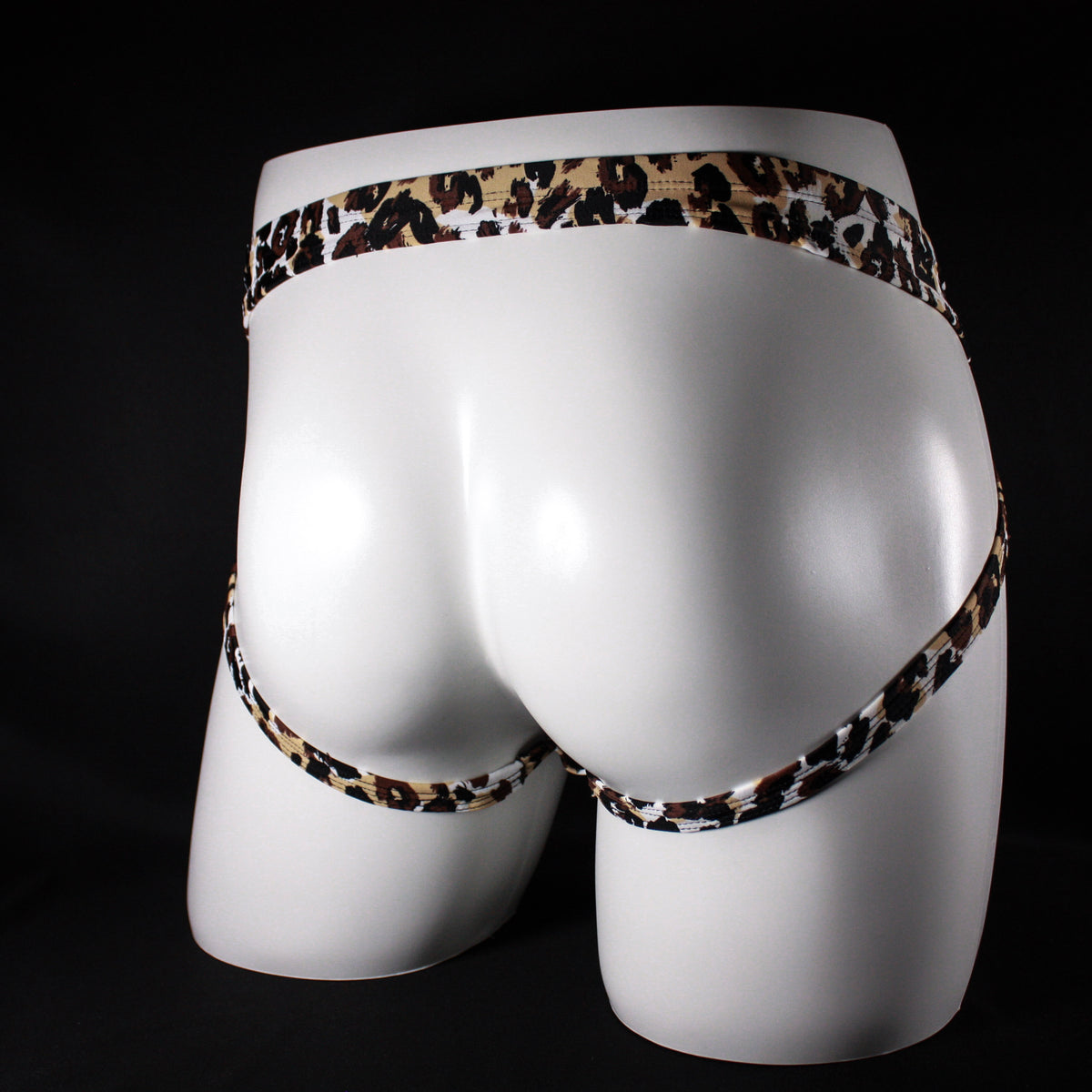 Men's Leopard Print Jockstrap