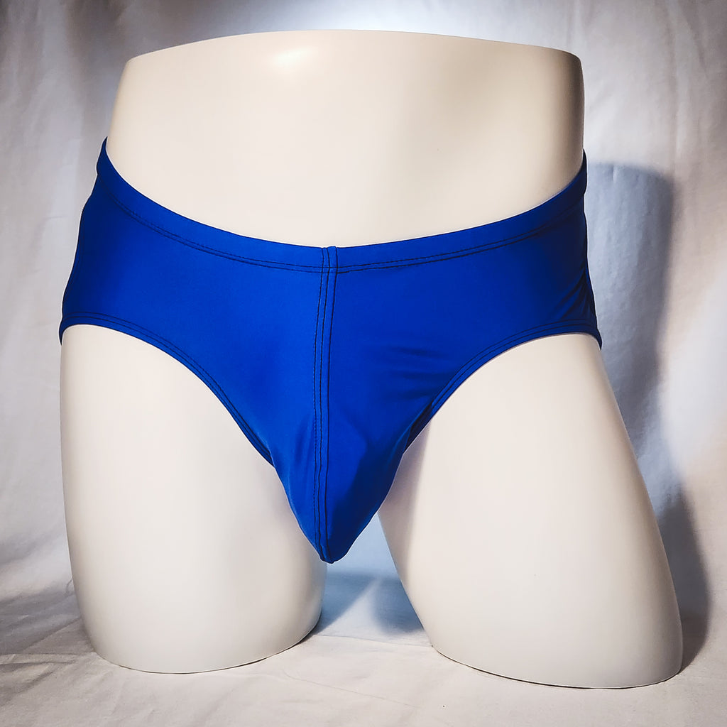 Men's Spandex Jock Strap Blue