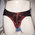Men's Red Metallic Jockstrap Underwear