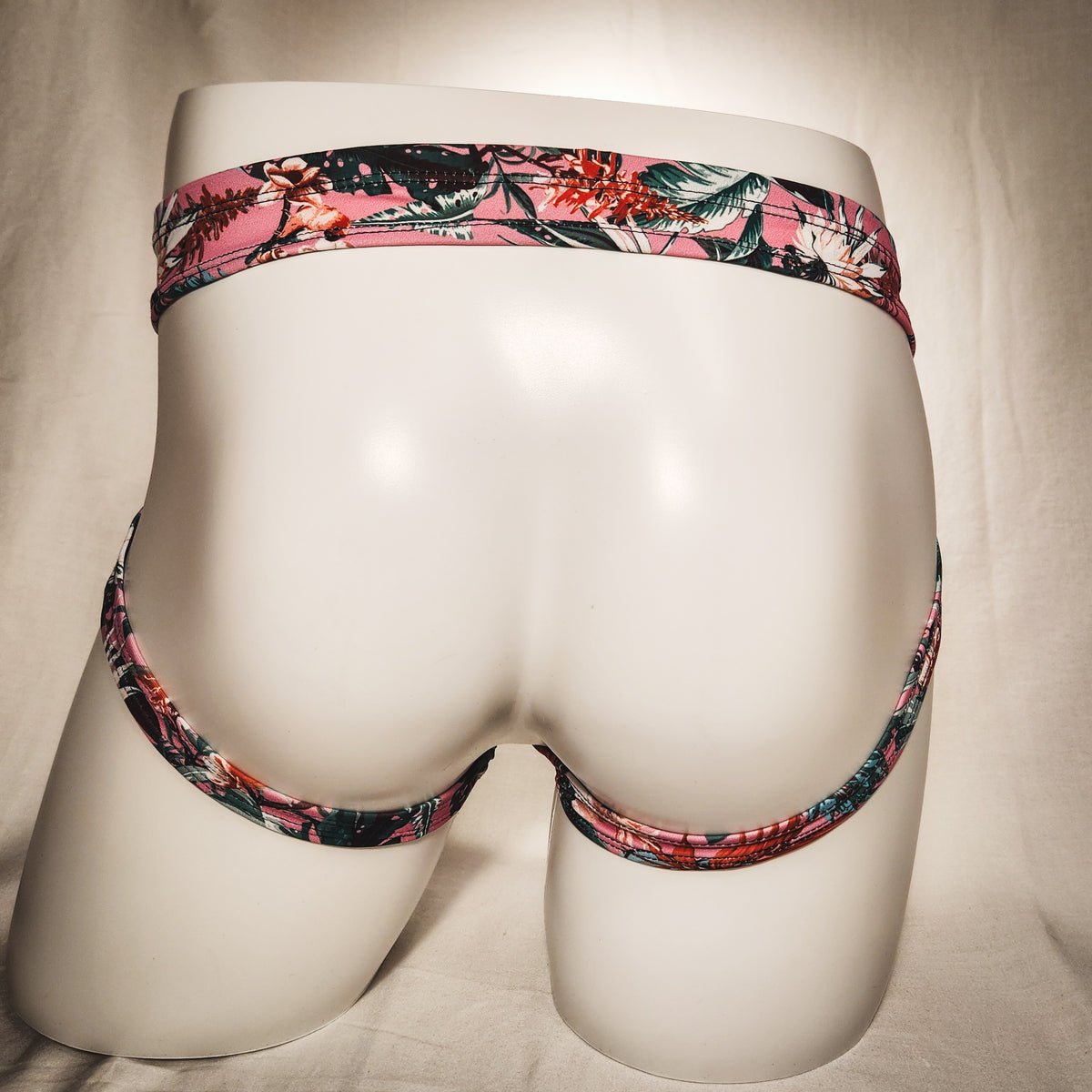 Men's Tropical Floral Jockstrap Underwear