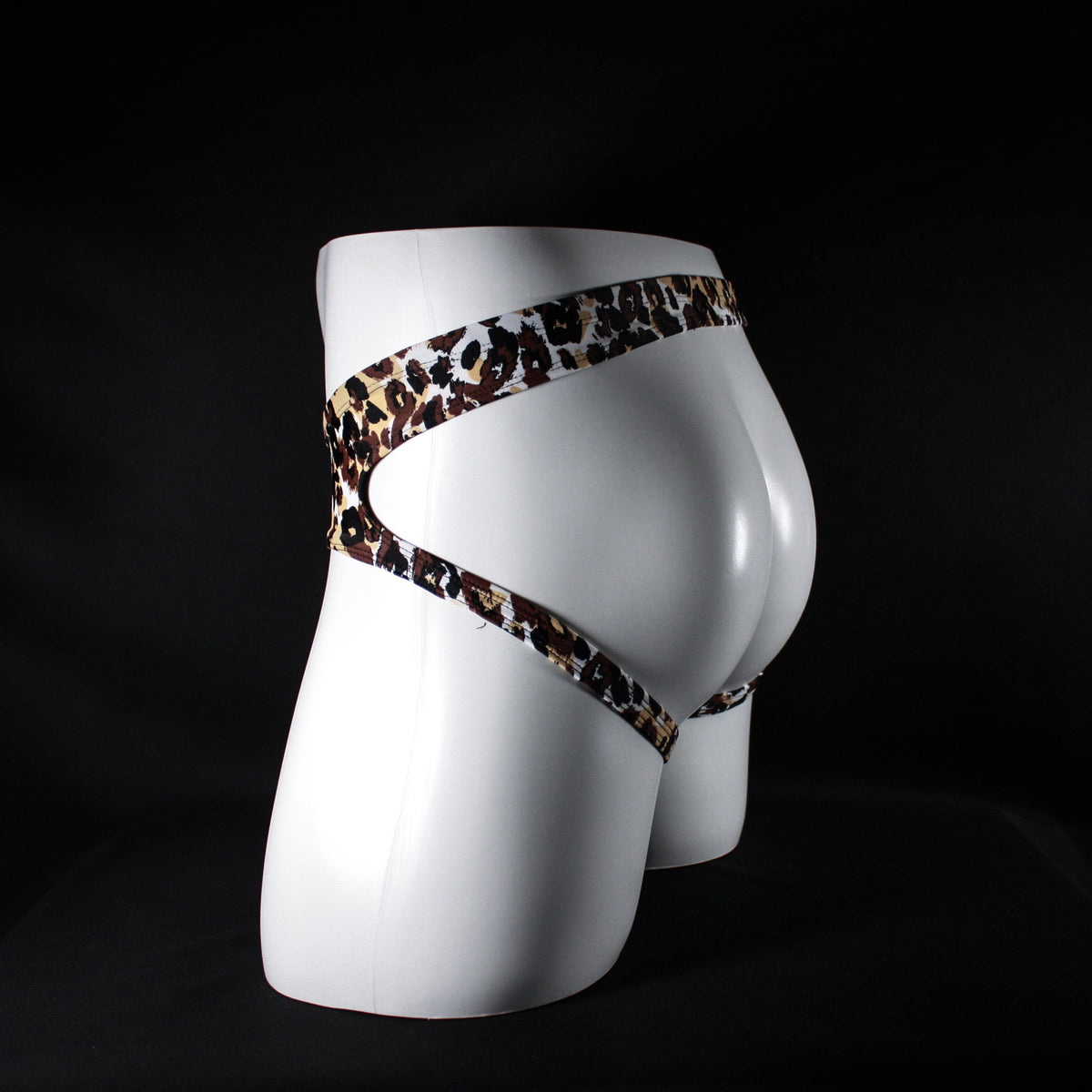 Men's Leopard Print Jockstrap