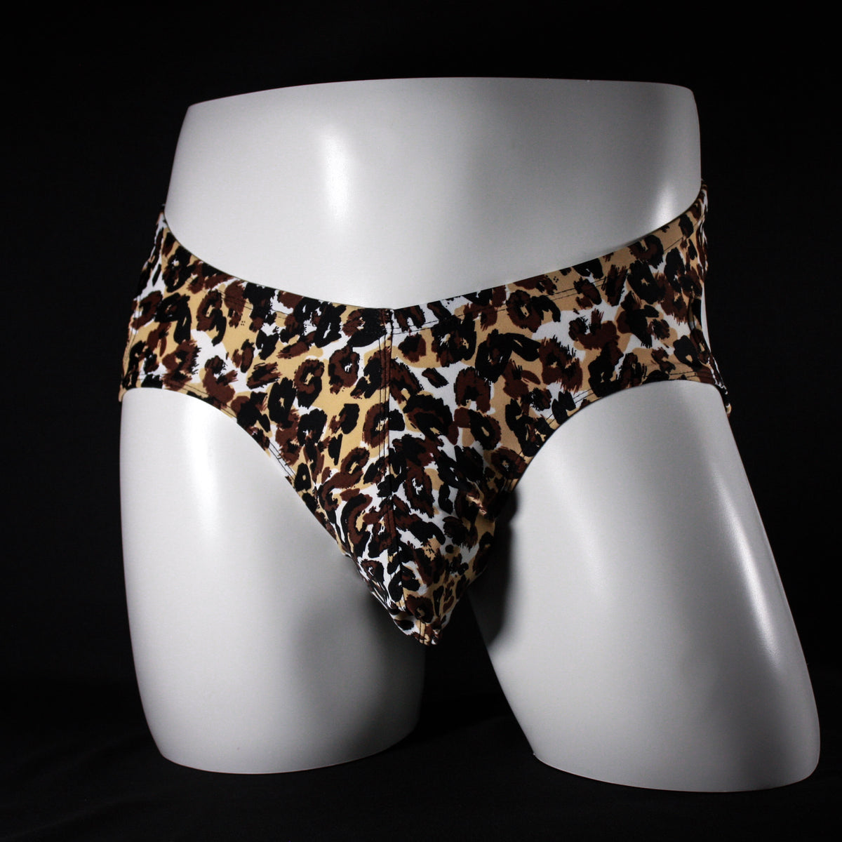 Men's Leopard Print Jockstrap