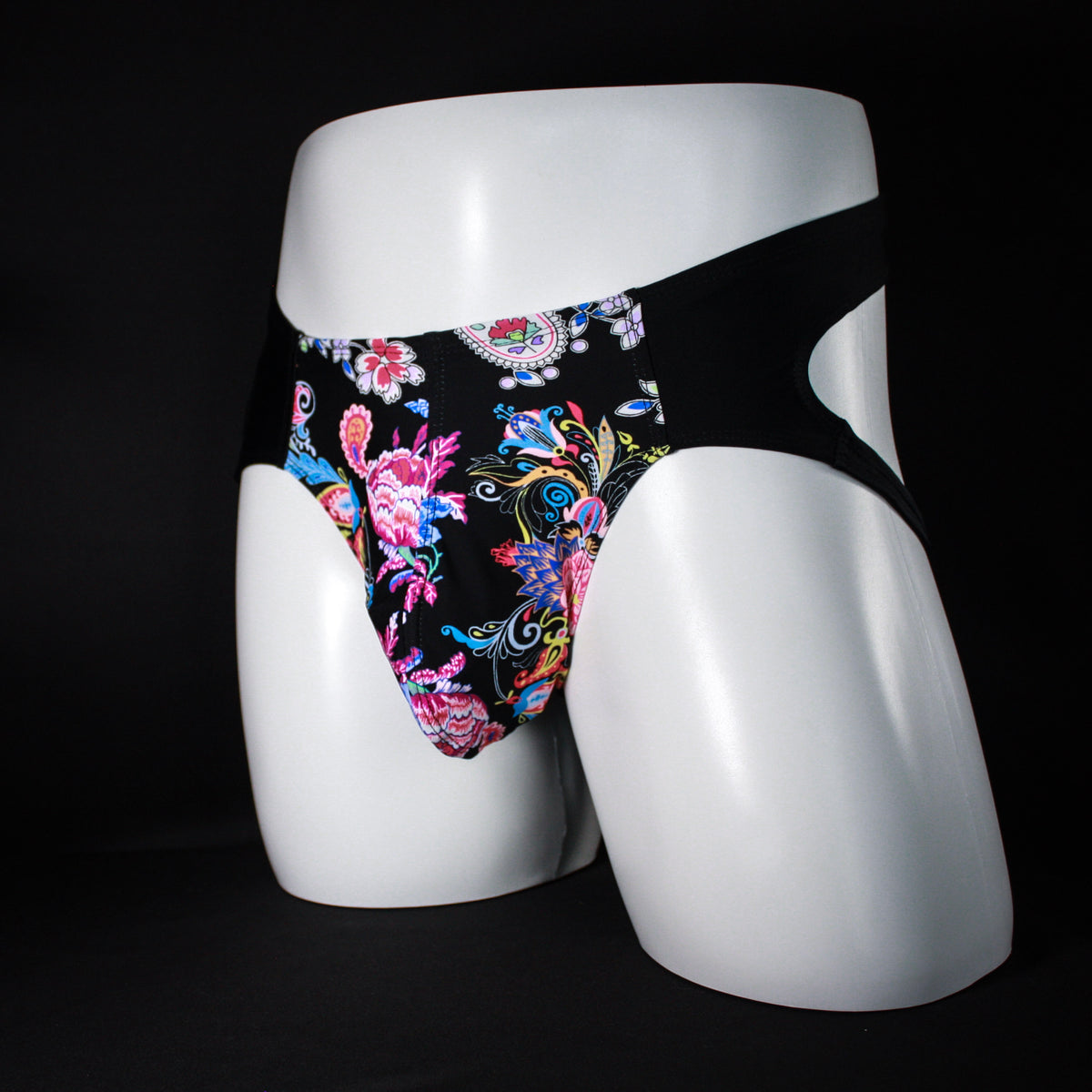 Men's Pink Paisley Jockstrap