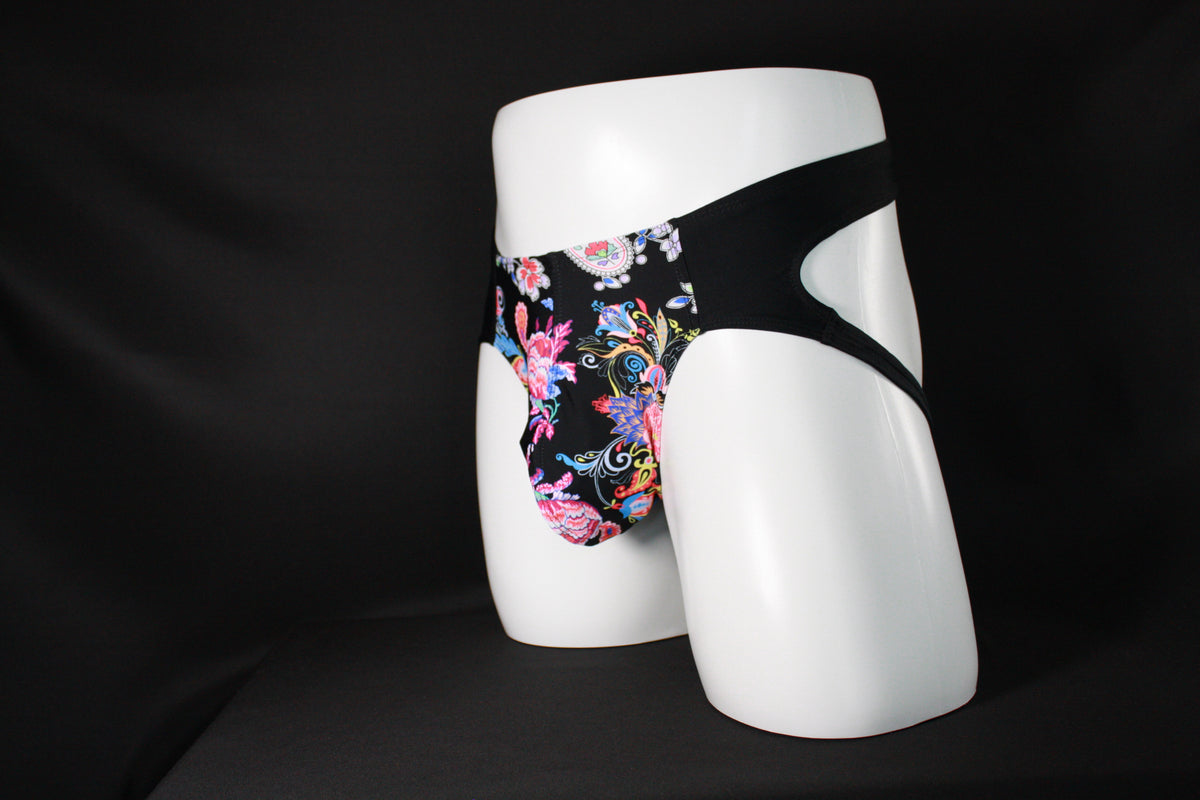 Men's Pink Paisley Jockstrap