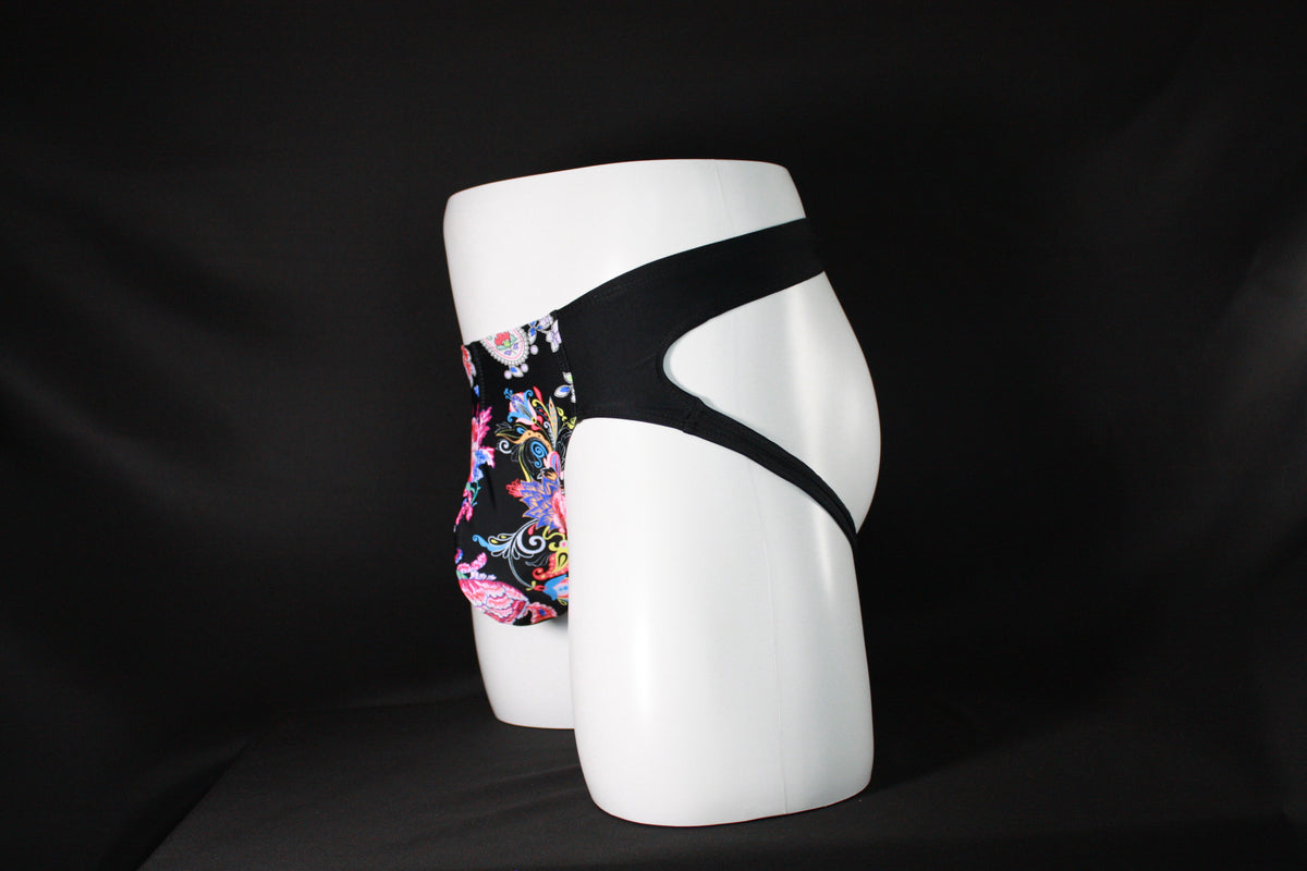 Men's Pink Paisley Jockstrap
