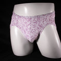 Men's Pink and White Floral