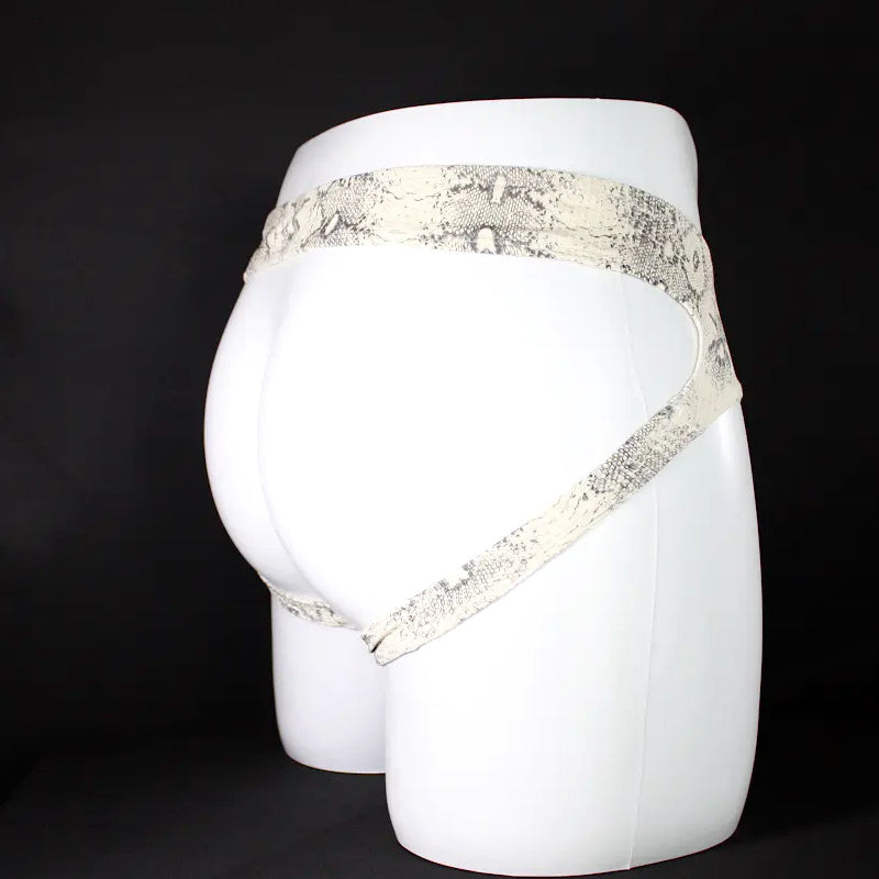 Men's Snake Skin Print Jockstrap Underwear